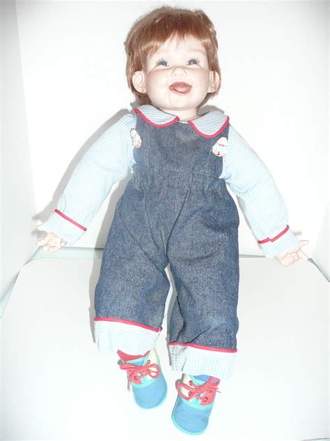 I Have A Doll Looks Like A Boy Doll He Is Porcelain And Stuffed In The