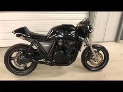 Moto chop shop ®'s instagram post: Moto pgh Honda cb1000 the big one cafe racer - YouTube
