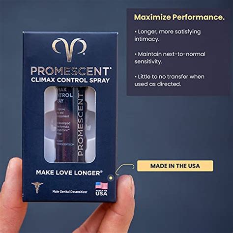Promescent Delay Spray Sexual Enhancer For Men To Last Longer In Bed Climax Control Numbing