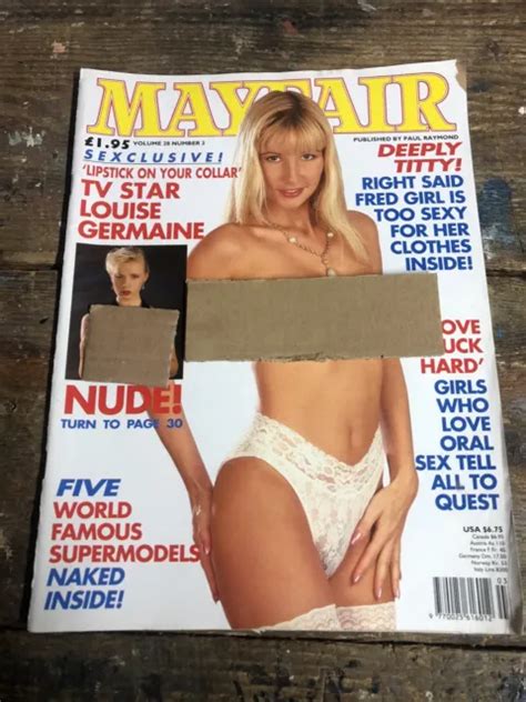 Vintage Mayfair Adult Glamour Magazine Vol No Picclick Uk
