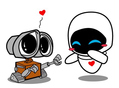 Master Vector Walle And Eva Walle Drawings Disney Art Drawings Cartoon Drawings Walle And