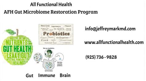 Afh Restoring The Gut Microbiome Disease The Real Gut Doctor