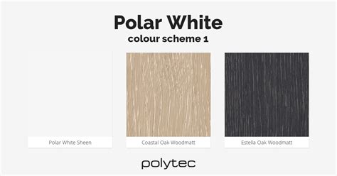 Polar White Colour Scheme 1 Colour Collections Polytec