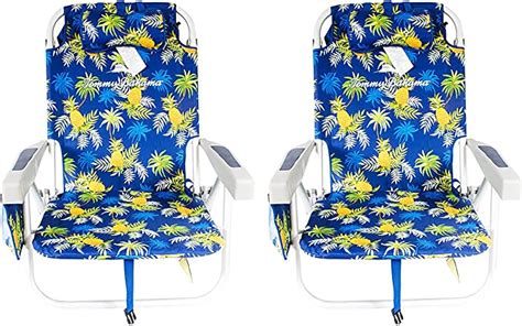 2 Tommy Bahama Backpack Beach Chairs Bluepineapple Amazonca Sports