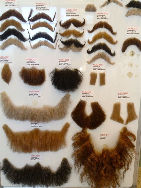 Men typically start developing facial hair in the later stages of puberty or adolescence, around fifteen years of age. Kryolan Fake Facial Hair inc Mustaches & Beards | Lynn ...