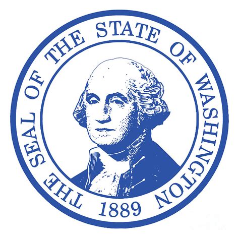 Washington State Seal Digital Art By Bigalbaloo Stock Fine Art America