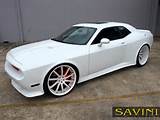 Pictures of White Rims For Dodge Challenger