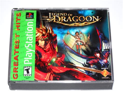 The Legend Of Dragoon Playstation Ps1 Game Greatest Hits Tested Working