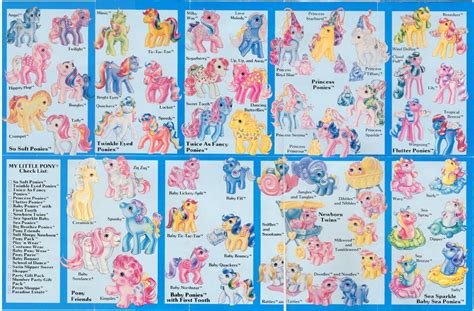 My Little Pony For Year 5 Checklist Vintage My Little Pony My