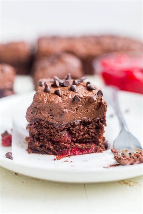 Chocolate Cherry Cake Is A Moist Chocolate Cake With Cherry Pie Filling