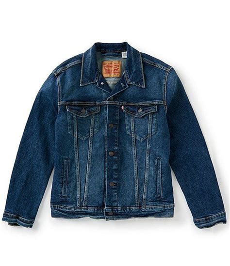 Levis The Trucker Denim Jacket Dillards Denim Jacket Men Outfit