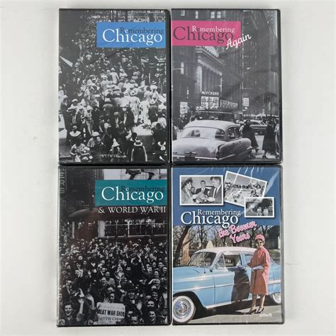 Remembering Chicago 4 Dvd Collection New Sealed
