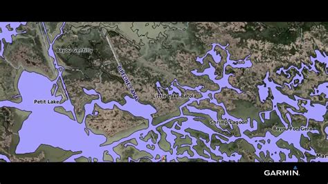 Bluechart G2 Maps The Louisiana Bayou With High Res Satellite