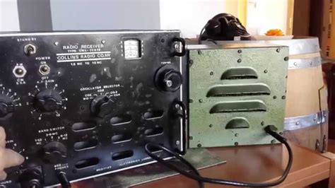 Collins Tcs 12 Receiver Youtube