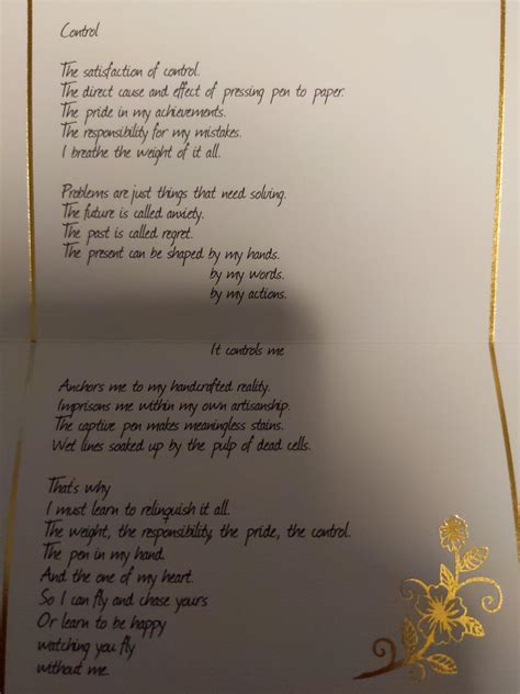 The Poem Control By Monika In The Physical Release Of The Ddlc Plus