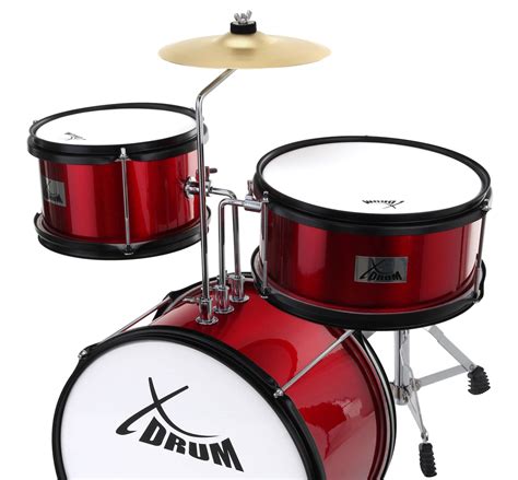 Xdrum Junior Kids Drum Kit Red