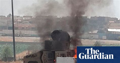 Iraqis Flee Violence In Mosul In Pictures World News The Guardian