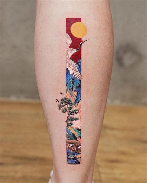 Update 73 Chinese Painting Style Tattoo In Cdgdbentre