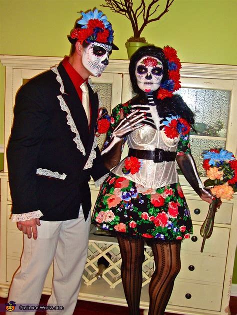 Day Of The Dead Costumes Halloween Costume Idea For Couples Photo 24
