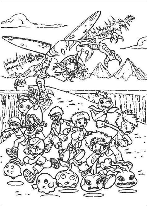 Digimon 25 dibujos faciles para dibujar para niños Colorear Cool
