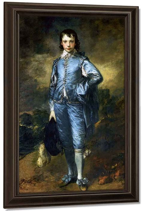 The Blue Boy By Thomas Gainsborough Print Or Painting Reproduction