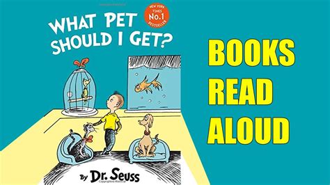 What Pet Should I Get Books For Kids Read Aloud Dr Seuss Youtube