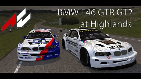 Assetto Corsa BMW E46 M3 GTR GT2 Race At Highlands Random Races