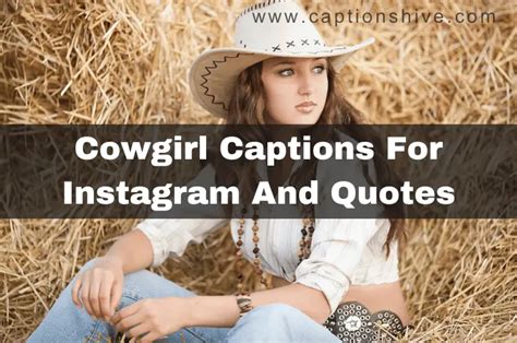 450 Best Cowgirl Captions For Instagram And Quotes In 2023