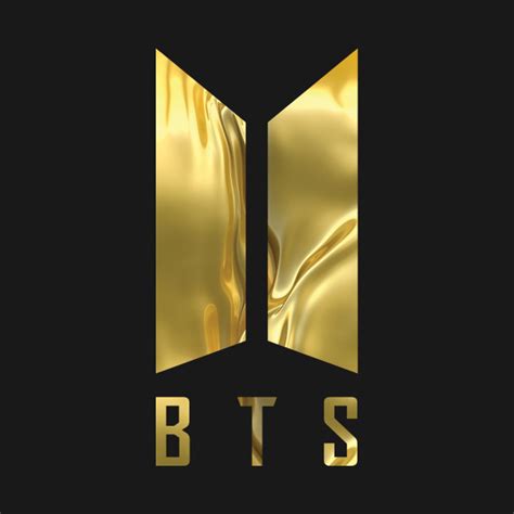 This new emblem brought with it a new perspective or interpretation to their name. BTS - Wings logo (liquid gold) | Army | Kpop - Bts - T ...