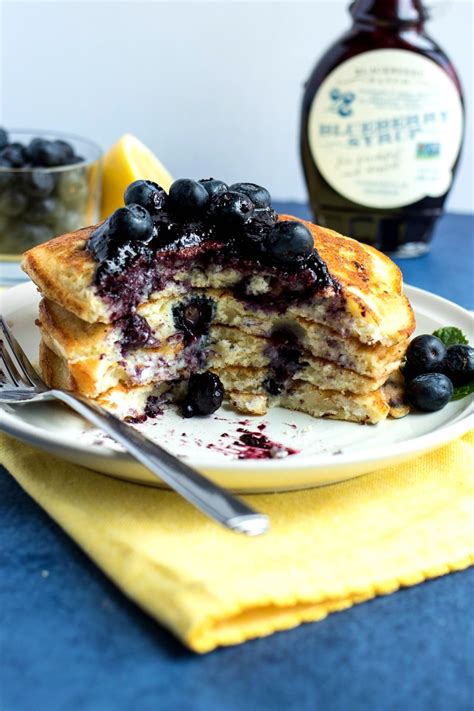Lemon Blueberry Ricotta Pancakes Cpa Certified Pastry Aficionado