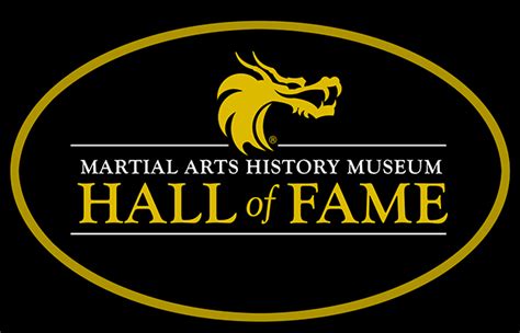 Hall Of Fame Logo Martial Arts Museum Martial Arts History Museum