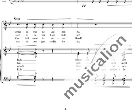 Müde bin ich geh´ zur Ruh - Mathieu Neumann | Noten zum Download