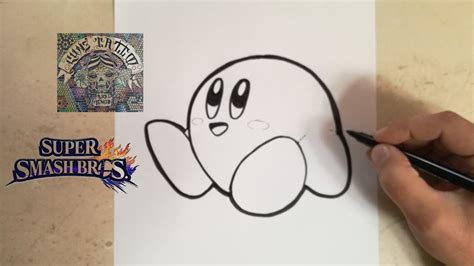 Como Dibujar A Kirby Super Smash Bros How To Draw Kirby Super