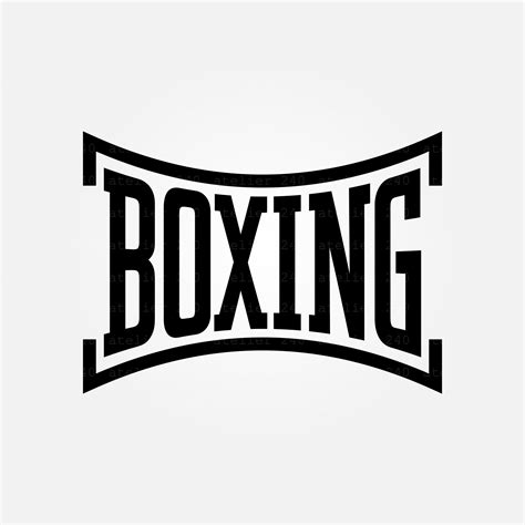 Boxing Logo SVG Boxing Clipart Boxing Files For Cricut Boxing Cut Files For Silhouette Boxing