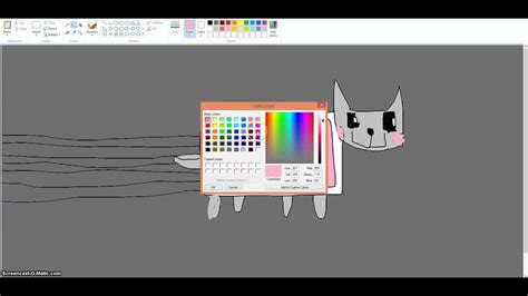 Here are the steps on how to draw and color a cute kawaii cat for kids step by step How to draw Nyan CAT!!!!! - YouTube