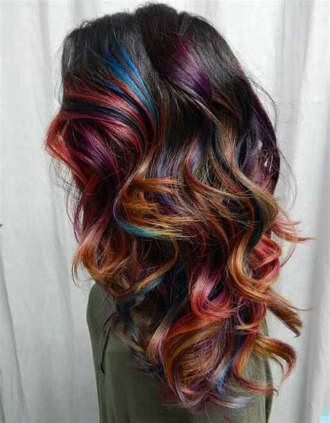 Multi Color Hairstyles Supertrendnews