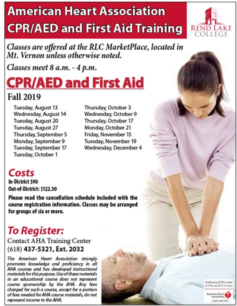 Cpr Training Flyer Template