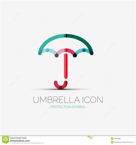 Umbrella, Protection Company Logo, Concept Stock Vector ...