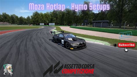 Assetto Corsa Competizione Monza Hotlap With Hymo Setup Youtube
