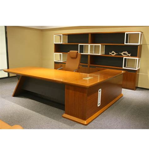 L Shaped Fashion Mdf Office Table Office Furniture Photo Detailed