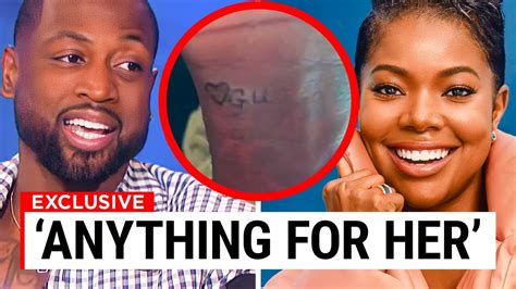 Dwyane Wade Gets Surprise Tattoo To Honor His Wife Youtube