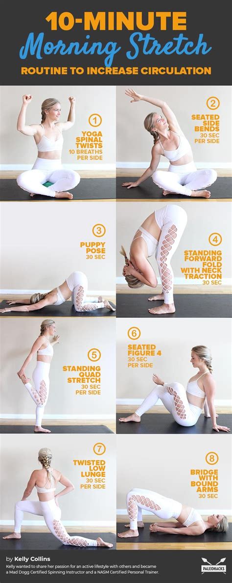 Start Your Morning With This 10 Minute Stretch To Increase Circulation