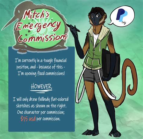 Emergency Commissions Read The Description By Mitch Et Willows On