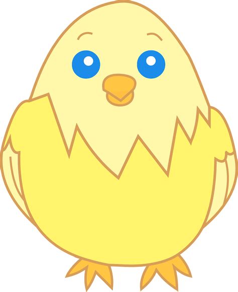 Cute Yellow Chick Clipart Free Clip Art