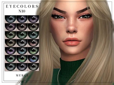 Eyecolors N10 By Merci At Tsr Sims 4 Updates