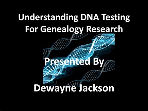 Understanding Dna Testing For Genealogy Research Youtube