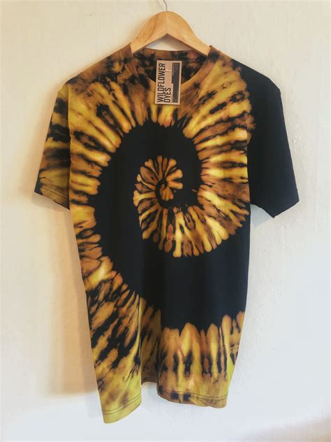 Bleach Dyed Tie Dye Shirt Unisex Hipster Fashion Etsy