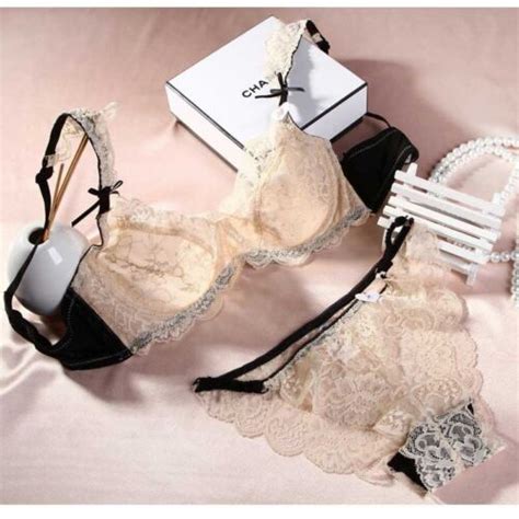 Sheer Bras And Panties Set See Through Bra Sexy Lace Mesh Unlined Bralette D Bra Ebay