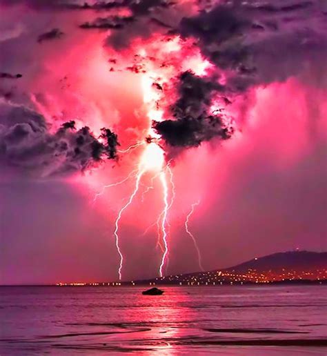 Stormy Pink Sky Wallpaper Free Hd Wallpapers