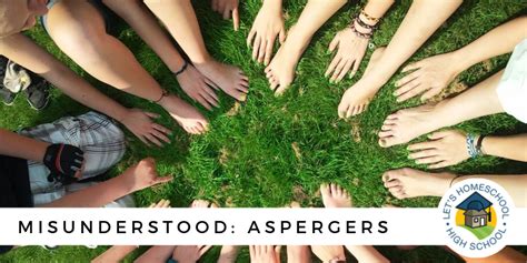 They may read about it or be told by a family member or friend about the profile. Misunderstood Aspergers | LetsHomeschoolHighschool.com